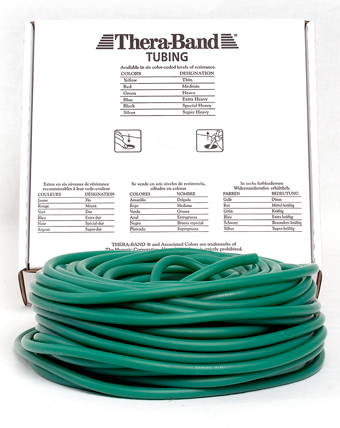 Picture of Thera-Band® Tubing 30,5 mtr., stark, Farbe: Grün