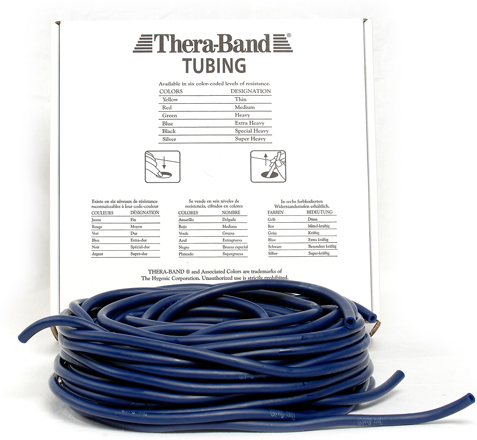Picture of Thera-Band® Tubing 30,5 mtr., extra stark, Farbe: Blau