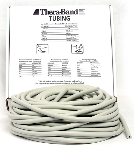Picture of Thera-Band® Tubing 30,5 mtr., super stark, Farbe: Silber