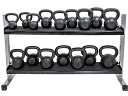 Bild von Kettlebell-Rack 2-stufig - in 3 verschiedenen Breiten