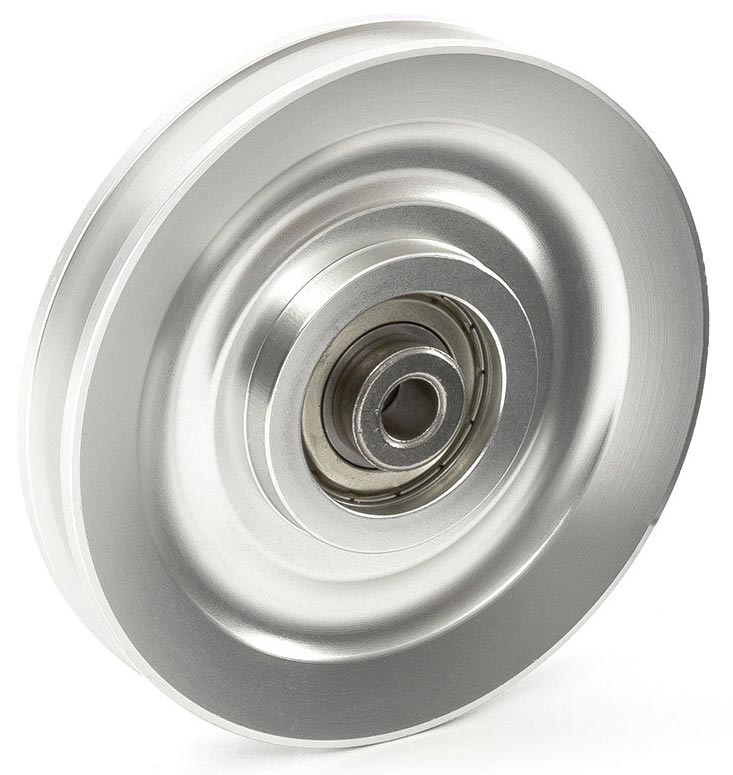 Picture of Seilrolle / Umlenkrolle - Aluminium ø 115 mm