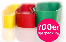 Bild von Rubberband, gelb = leicht - 100er Sparpackung