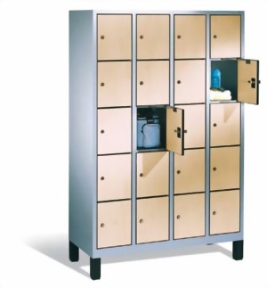 Bild von Fächerschrank S 3000  Evolo 3 Abteil