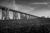 Bild von Brücke 0039 Bild auf Fotoleinwand - 120 x 80 cm - Holzkeilrahmen 
