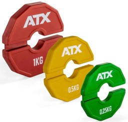 Zeige Details für ATX Add-On Flex Plate / flexible Zusatzgewichte - in 3 Gewichtsgrößen - paarweise Bild von ATX Add-On Flex Plate / flexible Zusatzgewichte - in 3 Gewichtsgrößen - paarweise