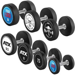 Zeige Details für PRO-Style – Rubber Dumbbells - Customer - Hantelsatz 5-50 kg Bild von PRO-Style – Rubber Dumbbells - Customer - Hantelsatz 5-50 kg