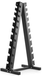 Zeige Details für Hantelpyramide für 10 Paar Hanteln schwarz Bild von Hantelpyramide für 10 Paar Hanteln schwarz