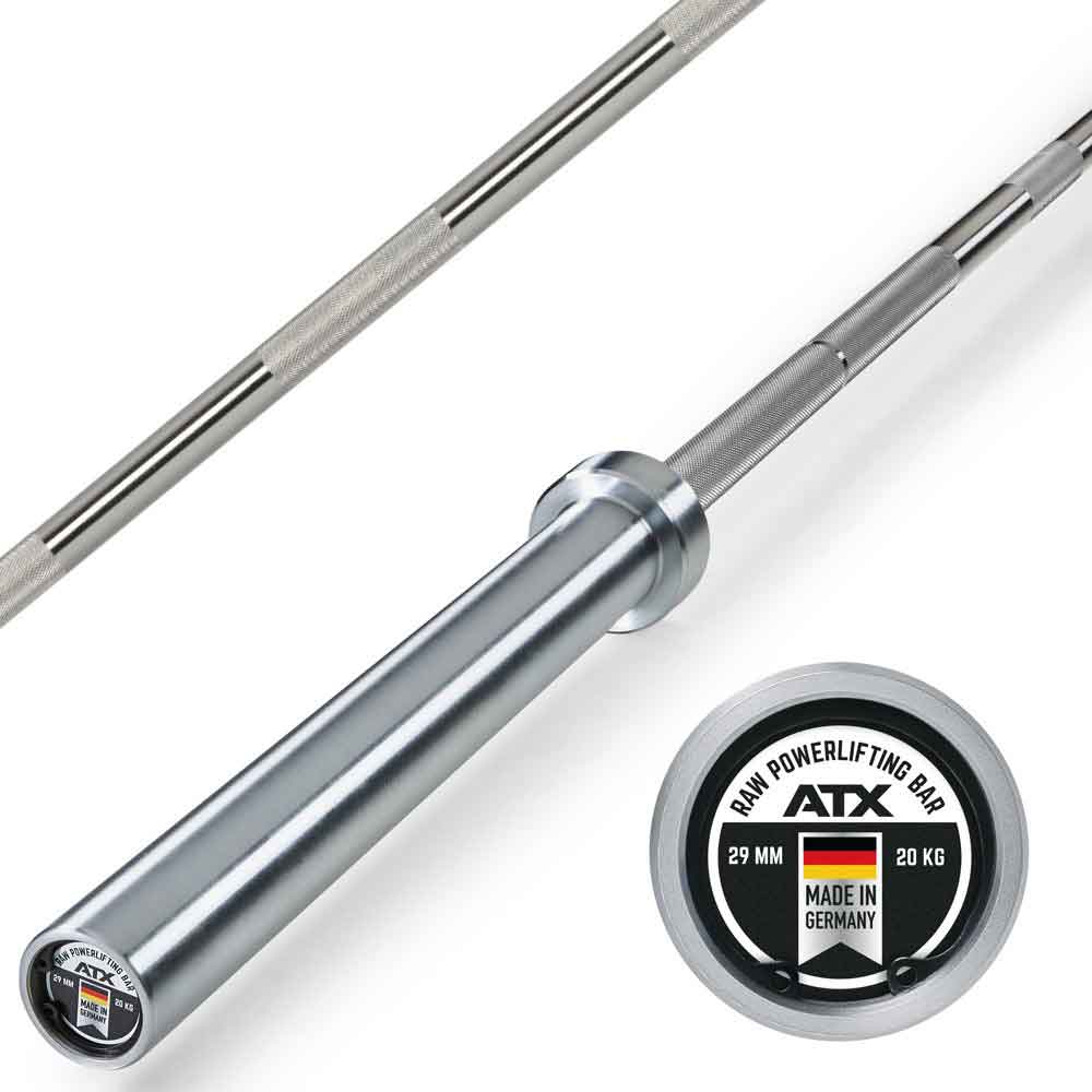 Picture of ATX - XTP Raw Powerlifting Bar- Typ 200 - Made in Germany!