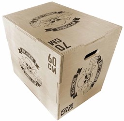 Bild von ATX® Sprungbox aus Holz mit 3 verschiedenen Sprunghöhen