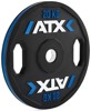 Bild von ATX Color Stripes Gripper Plates 5 kg bis 25 KG, in internationalem Farbcode