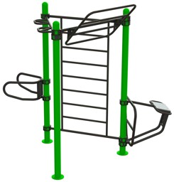 Bild von Outdoor Functional Training Station for up To 6 Users 30-03840-B-0001
