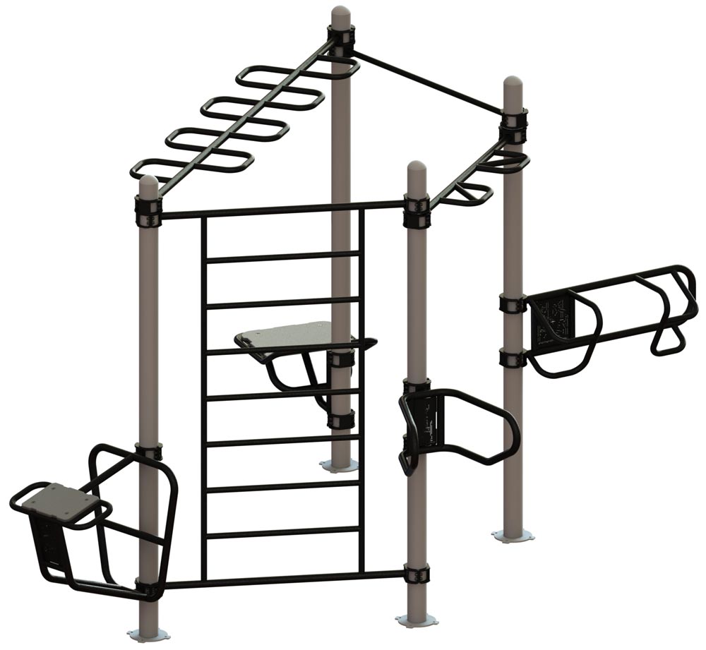Picture of Outdoor Functional Training Station for up To 8 Users 30-03860-С1-0003