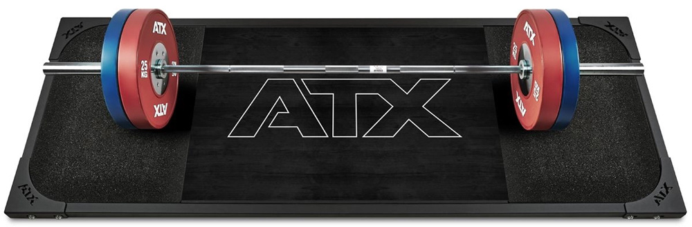 Bild von ATX Deadlift Plattform Granulat mit ATX Outline-Logo - Schwarz