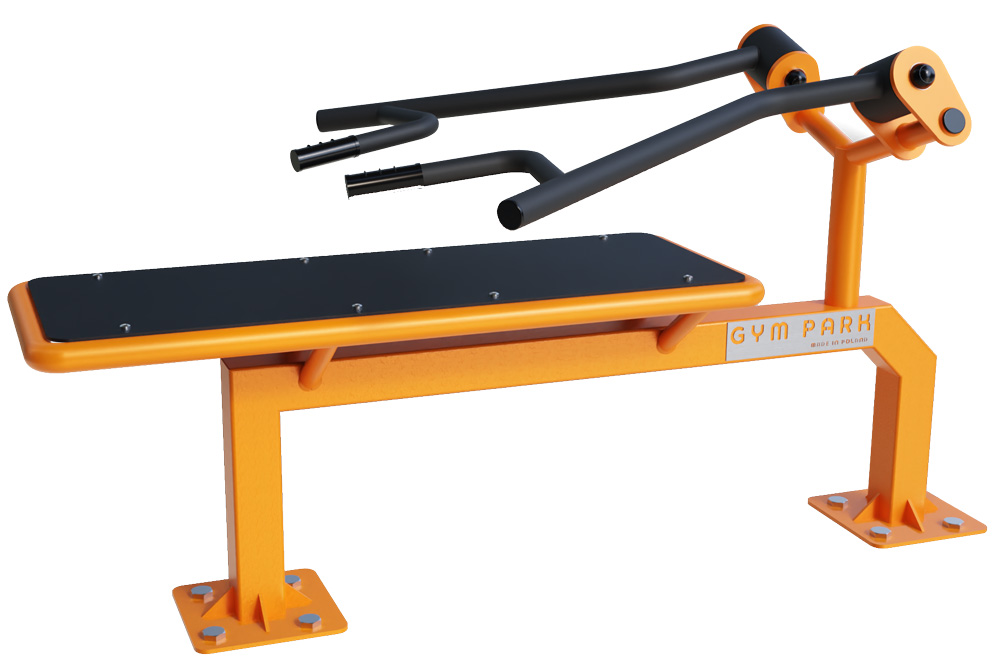 Bild von Drücker Flachbank S2 - S-Line - Outdoor